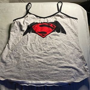 Batman vs Superman Cami tank top size XL